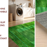 Bold Modern Turf Patterned Appeal(Green)