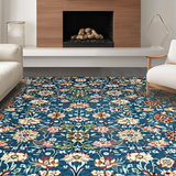Artistic Symmetrical Floral Arrangement(Blue)