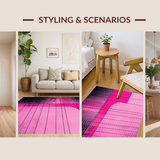 Contemporary Black Pink Fusion(Pink)