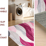 Artistic Color Wave Design(Pink)