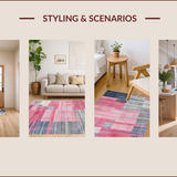 Contemporary Abstract Colorful Aesthetic(Pink)