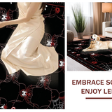 Darkly Inviting Webbed Bath Design(Black)