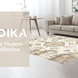 Sophisticated Artful Tiled Configuration(Beige)