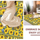 Lively Yellow Floral Texture(Yellow)