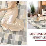 Artisan Geometric Color Burst(Beige)