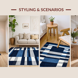 Coastal Striped Nautical Aesthetic(Blue)