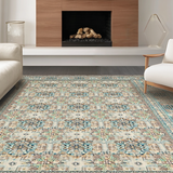 Contemporary Neutral Geometric Influence(Beige)