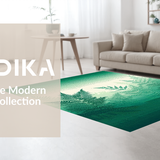 Tranquil Curved Design(Green)