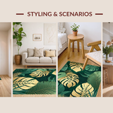 Rustic Earthy Leafy Charm(Green)