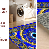 Striking Monochrome Eye Motif(Blue)