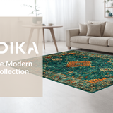 Contemporary Colorful Ethnic Fusion(Blue)