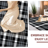 Elegant Monochrome Checkered Aesthetic(Gray)