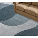 Ultra Soft Area Rug, Non Slip, Stain Resistant, Washable Area Rugs for Living Room, Bedroom, Neutral Abstract Living Room Low Pile Carpet(Gray)
