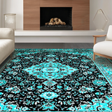 Whimsical Tiled Vintage Look(Blue)