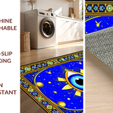 Striking Bold Medallion Arrangement(Blue)