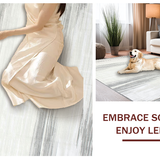 Chic Light Grey Abstract Swirls(Gray)