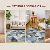 Chic Earth Tones Abstract Composition(Gray)