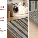 Artful Ogee Black and White Blend(Beige)