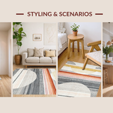 Playful Modern Shapes(Gray)