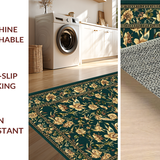 Dynamic Colorful Petal Composition(Green)