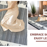 Elegant Two Tone Trellis Design(Black)