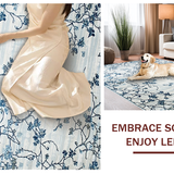 Artistic Abstract Blue Tones(Blue)