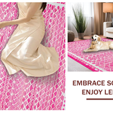 Charming Lighthearted Curvy Design(Pink)
