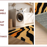 Ultra Soft Area Rug, Non Slip, Stain Resistant, Washable Area Rugs for Living Room, Bedroom, Eye-Catching Decorative Wildlife Rug for Offices(Beige)