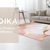 Trendy Pink Textured Floral(Pink)