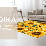 Vintage Sunflower Floral Artistry(Yellow)