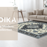 Retro Whimsical Floral Accents(White)