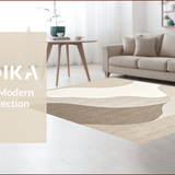 Ultra Soft Area Rug, Non Slip, Stain Resistant, Washable Area Rugs for Living Room, Bedroom, Modern Subtle Gradient Elegance(Beige)