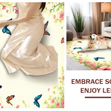 Delicate Butterfly Blossom Arrangement(White)