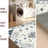 Modern Subtle Patterned Hide Accent(White)