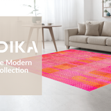 Colorful Modernist Textured(Pink)