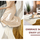 Unique Eclectic Faded Textures(Beige)