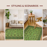 Charming Colorful Wildlife Design(Green)