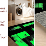 Dynamic Modern Patterned Composition(Green)