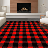 Elegant Farmhouse Checkered Visual Theme(Red)