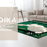 Charming Woodland Creature Print(Green)