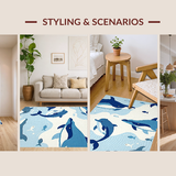 Cheerful Aquatic Character Aesthetic(Blue)