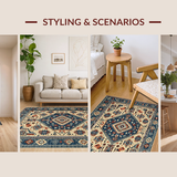 Bold Southwestern Geometric Fusion(Beige)