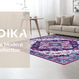 Whimsical Circular Medallion Aesthetic(Blue)