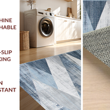 Cozy Neutral Trellis Elements(Blue)