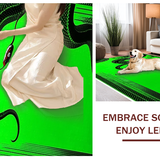 Artistic Emerald and Black Contrast(Green)