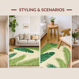 Lively Orange and Green Vibes(Beige)