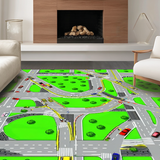 Charming Road Map Aesthetic(Green)