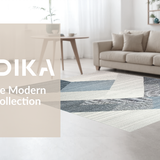 Ultra Soft Area Rug, Non Slip, Stain Resistant, Washable Area Rugs for Living Room, Bedroom, Chic 3D Layered Bubble Motif(Gray)