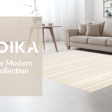 Contemporary High Low Textured Design(Beige)