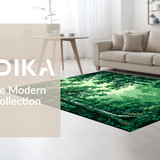 Cozy Textured Forest Design(Green)